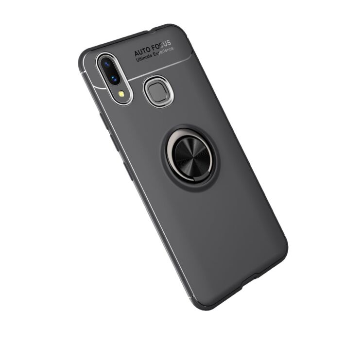 Защитный чехол UniCase Magnetic Ring для Xiaomi Mi Max 3 - Black: фото 2 из 10