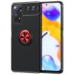 Защитный чехол UniCase Magnetic Ring для Xiaomi Redmi Note 11 Pro Global (4G/5G) / 11E Pro - Black / Red (297314BR)