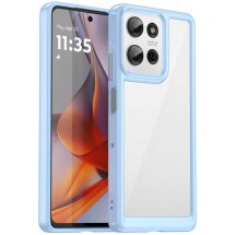 Защитный чехол UniCase Rugged Shield для Motorola Moto G75 - Blue: фото 1 из 12