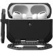 Защитный чехол URBAN ARMOR GEAR Monarch MagStand для AirPods Pro 3 (104131114034) - Black / Silver (390180BS). Фото 2 из 13