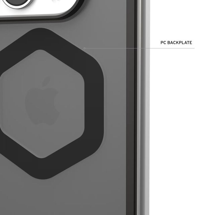 Защитный чехол URBAN ARMOR GEAR Mouve для iPhone Duo (114566113131) - Ash: фото 10 из 11