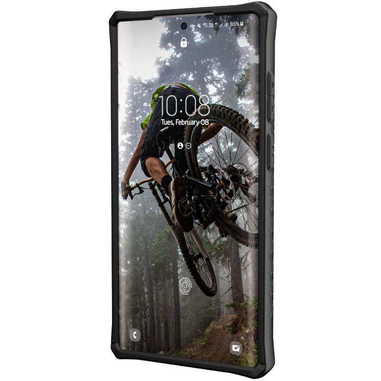 Защитный чехол URBAN ARMOR GEAR (UAG) Monarch Kevlar Series для Samsung Galaxy S22 Ultra (S908) - Kevlar Black: фото 5 из 10