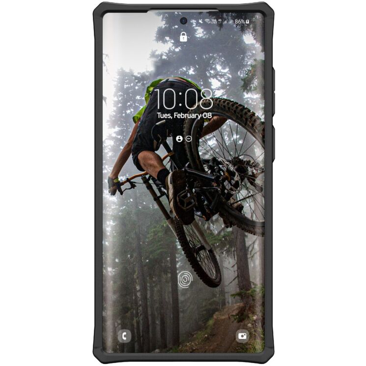 Защитный чехол URBAN ARMOR GEAR (UAG) Monarch Kevlar Series для Samsung Galaxy S22 Ultra (S908) - Kevlar Black: фото 6 из 10