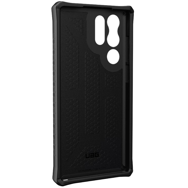 Защитный чехол URBAN ARMOR GEAR (UAG) Monarch Kevlar Series для Samsung Galaxy S22 Ultra (S908) - Kevlar Black: фото 8 из 10