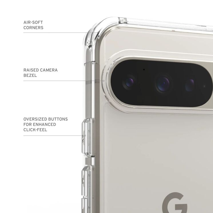 Захисний чохол URBAN ARMOR GEAR (UAG) Plyo для Google Pixel 9 Pro - Ice: фото 10 з 14