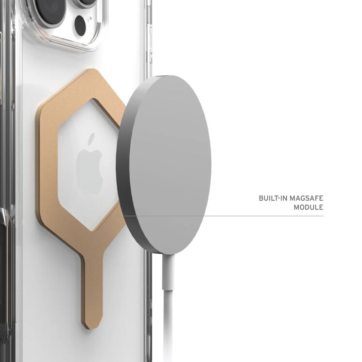 Защитный чехол URBAN ARMOR GEAR (UAG) Plyo MagSafe для Apple iPhone 16 Pro Max - Ice Silver: фото 12 из 12