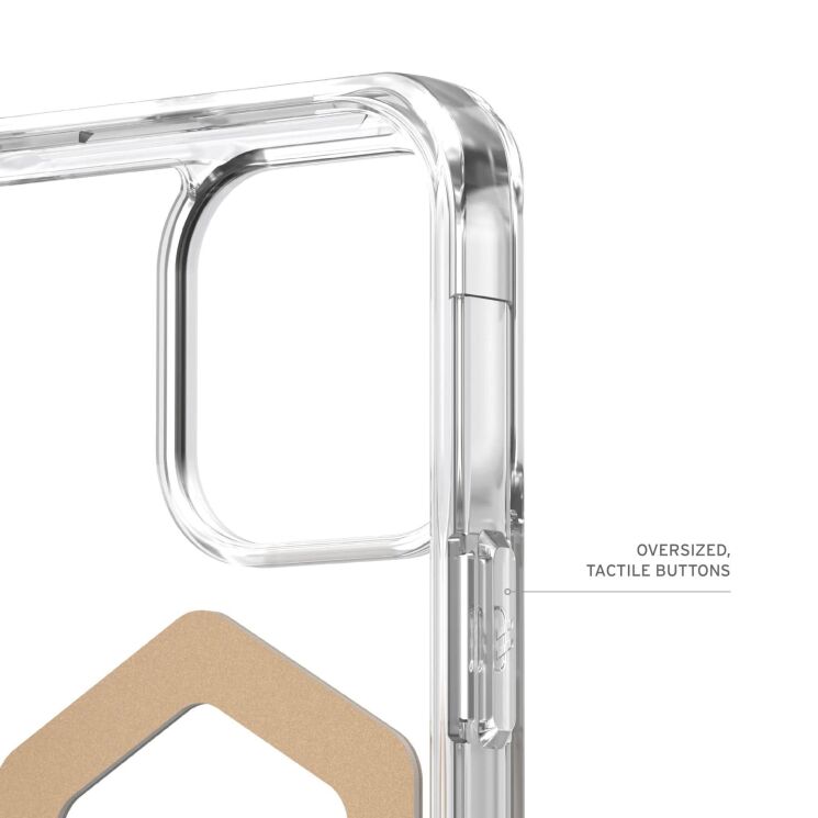 Защитный чехол URBAN ARMOR GEAR (UAG) Plyo MagSafe для Apple iPhone 16 Pro Max - Ice Silver: фото 11 из 12