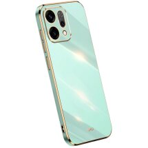 Захисний чохол XINLI Porcelain Design для OPPO Reno 14 5G - Cyan: фото 1 з 9