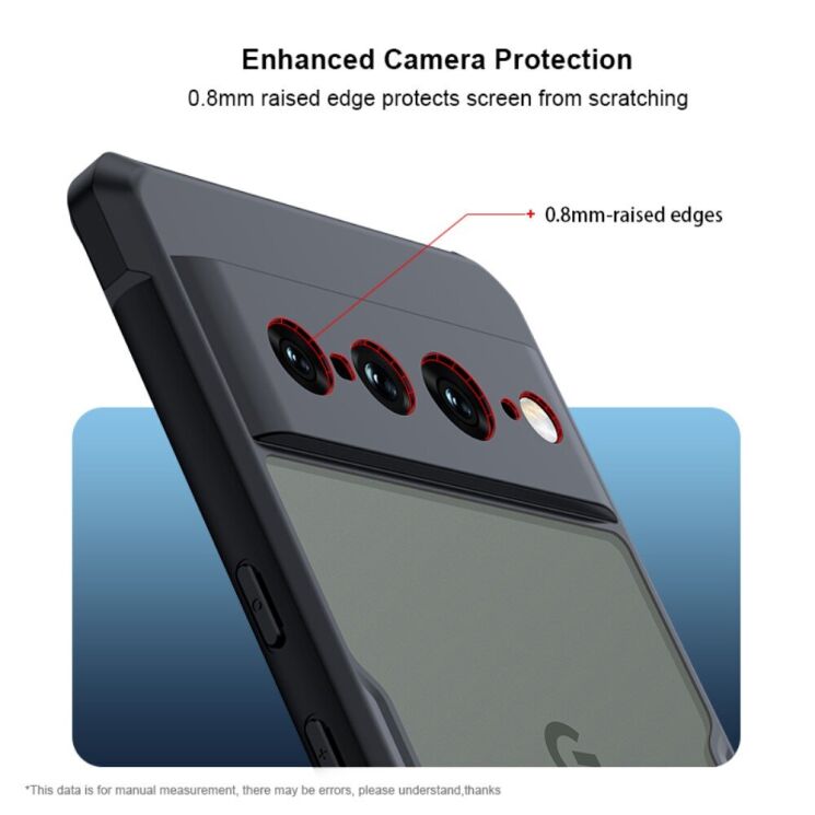 Защитный чехол XUNDD Rugged Case для Google Pixel 7 Pro - Black: фото 6 из 14