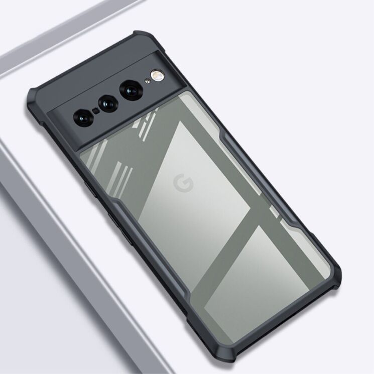 Защитный чехол XUNDD Rugged Case для Google Pixel 7 Pro - Black: фото 12 из 14