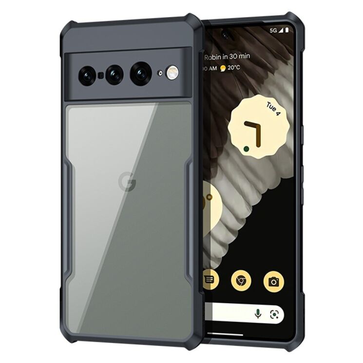 Защитный чехол XUNDD Rugged Case для Google Pixel 7 Pro - Black: фото 1 из 14