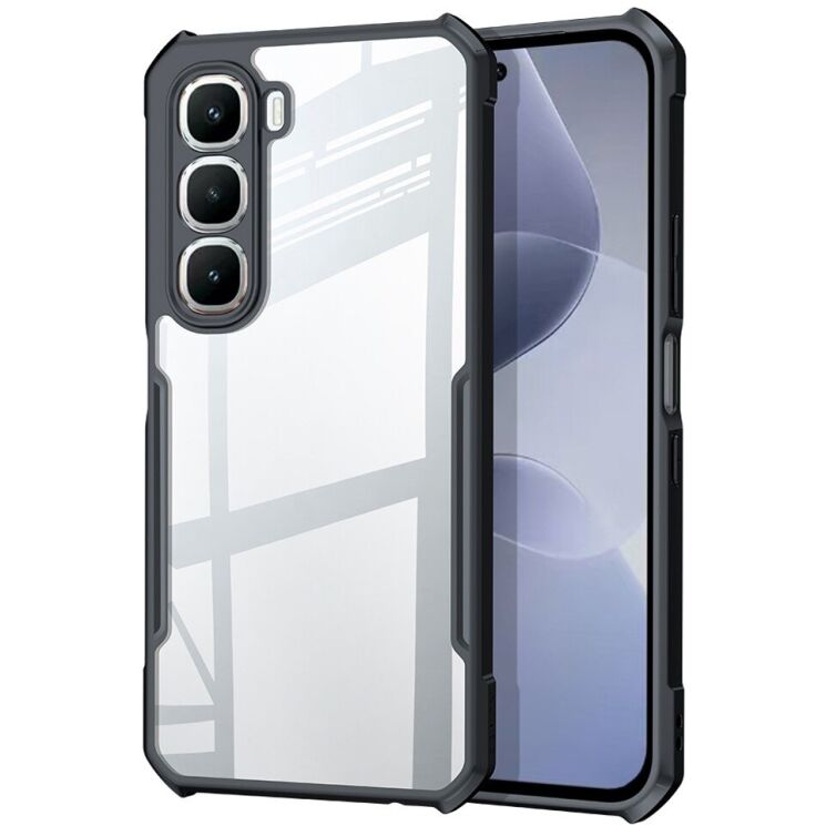 Защитный чехол XUNDD Rugged Case для Infinix Hot 60 Pro - Black: фото 1 из 8