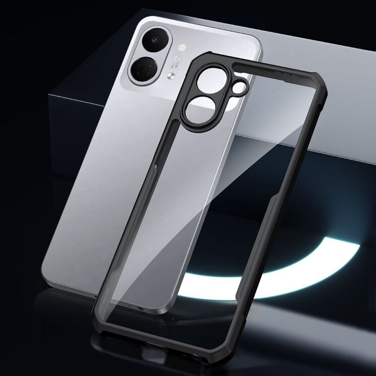 Защитный чехол XUNDD Rugged Case для TECNO Spark Go 3 - Black: фото 5 из 8