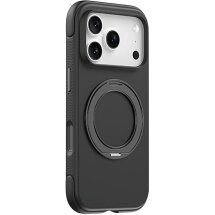 Защитный чехол ZGA Halo Ring Stand для Apple iPhone 18 Pro - Black: фото 1 из 10
