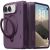 Защитный комплект TORRAS Ostand Q3 Spin Series with MagSafe (FF) для Apple iPhone Duo - Purple: фото 1 из 6