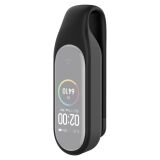 Зажим Deexe Silicone Clip для Xiaomi Mi Band 5 / Mi Band 6 / Mi Band 7 - Black: фото 1 из 8