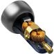 Автомобильное зарядное устройство BASEUS Dual Quick Charger (65W) CCKX-C0A - Silver (923288S). Фото 5 из 17