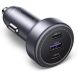 Автомобильное зарядное устройство UGREEN EC307 30W (2C+U) - Dark Grey (923421DH). Фото 2 из 3