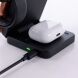 Беспроводное зарядное устройство Tech-Protect A56 3 in 1 MagSafe Qi2.2 (25W) 5906302324415 - Black (958325B). Фото 9 из 9