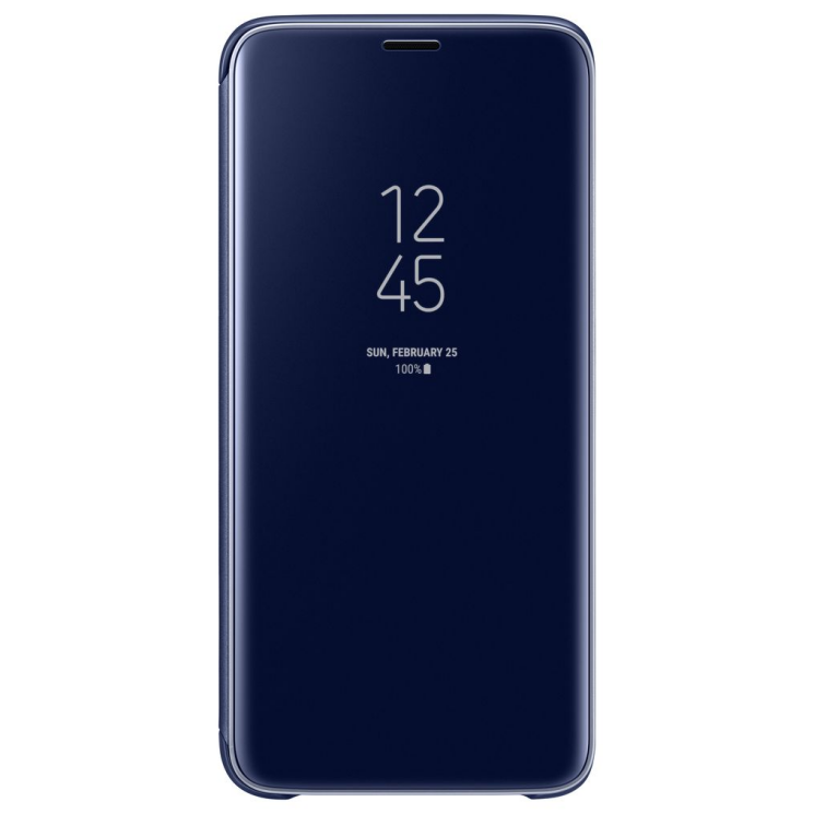 Чехол Clear View Standing Cover для Samsung Galaxy S9 (G960) EF-ZG960CLEGRU - Blue: фото 2 из 5