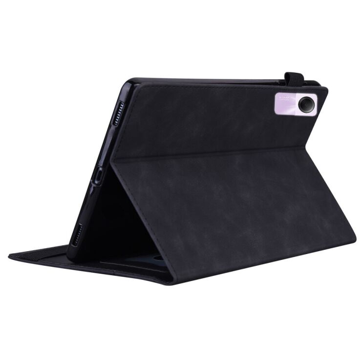 Чохол Deexe Business Style для Xiaomi Redmi Pad SE - Black: фото 4 з 8