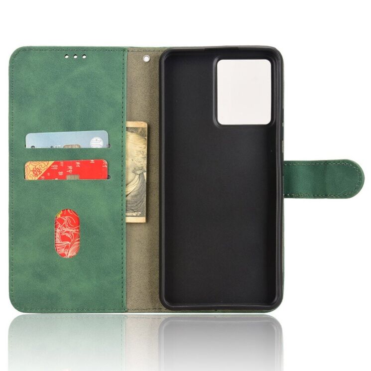 Чехол Deexe Classic Wallet для Blackview Color 8 - Green: фото 4 из 6