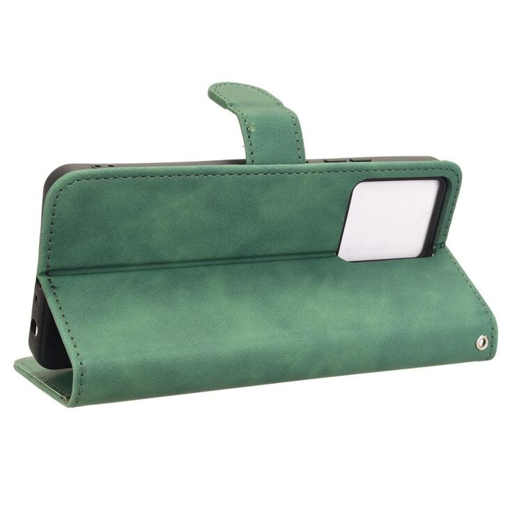 Чехол Deexe Classic Wallet для Blackview Color 8 - Green: фото 3 из 6