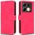 Чехол Deexe Classic Wallet для Infinix Note 40 - Rose: фото 1 из 6