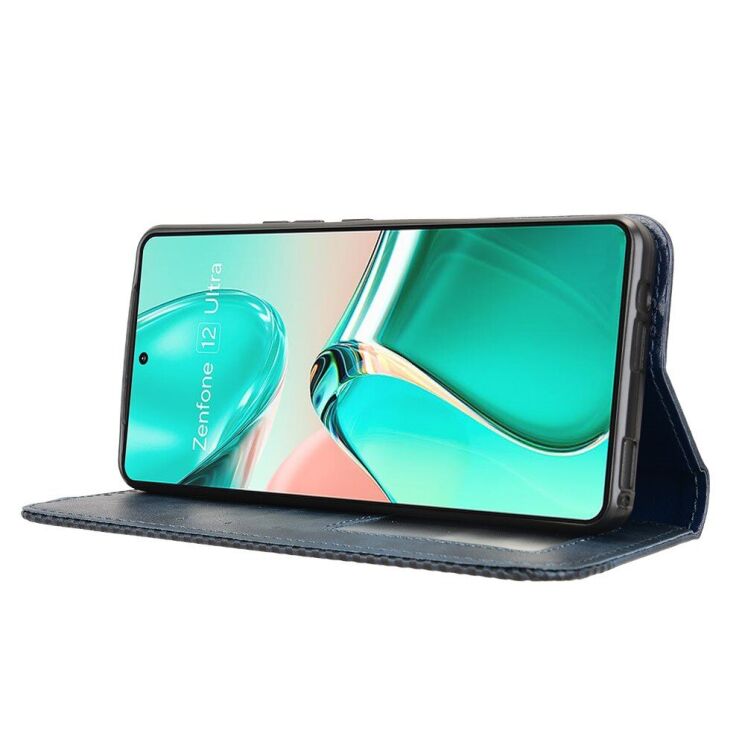 Чехол Deexe Retro Style для ASUS Zenfone 12 Ultra - Blue: фото 3 из 7