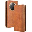 Чехол Deexe Retro Style для Honor Magic 7 Lite - Brown (379708Z)