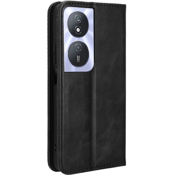Чохол Deexe Retro Style для Honor X7b - Black: фото 6 з 7