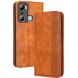 Чохол Deexe Retro Style для Infinix Hot 20i (X665E) - Brown (313501Z). Фото 1 з 9