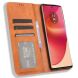 Чехол Deexe Retro Style для Motorola Edge 50 Fusion - Brown (354207Z). Фото 2 из 7