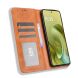 Чохол Deexe Retro Style для Motorola Moto G86 - Brown (383322Z). Фото 7 з 15