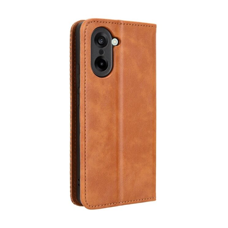 Чохол Deexe Retro Style для OnePlus Nord CE 5 / Ace 5 Racing - Brown: фото 8 з 15