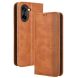 Чохол Deexe Retro Style для OnePlus Nord CE 5 / Ace 5 Racing - Brown (387600Z). Фото 9 з 15