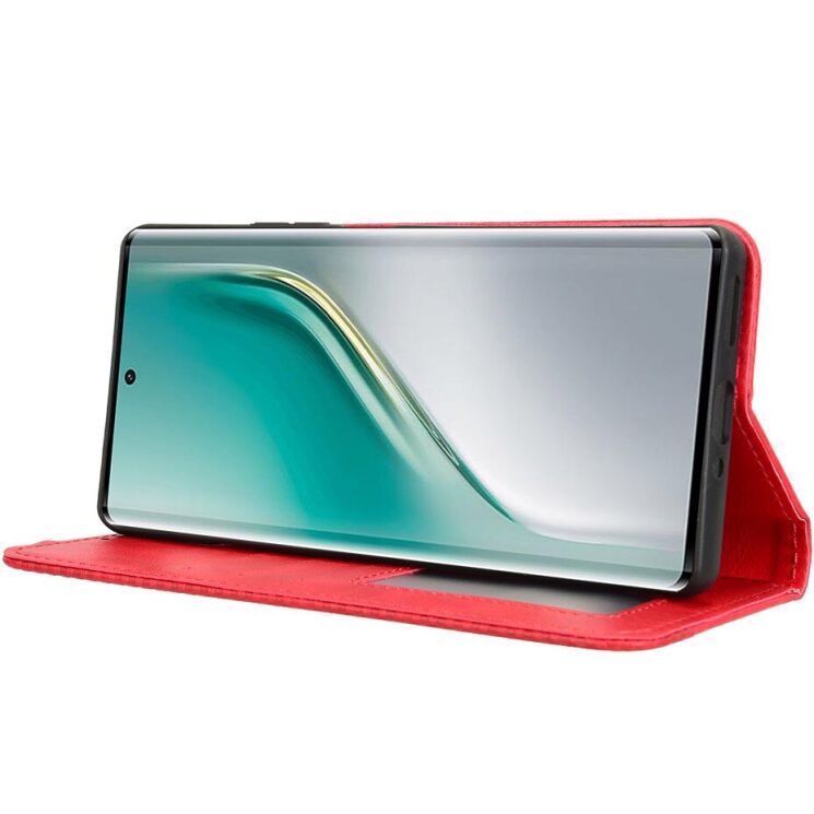 Чехол Deexe Retro Style для TECNO Camon 40 (CM5) - Red: фото 3 из 7