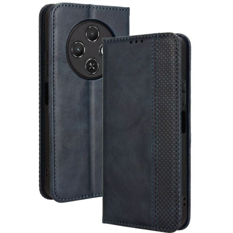 Чохол Deexe Retro Style для TECNO Spark 30C - Blue: фото 1 з 7