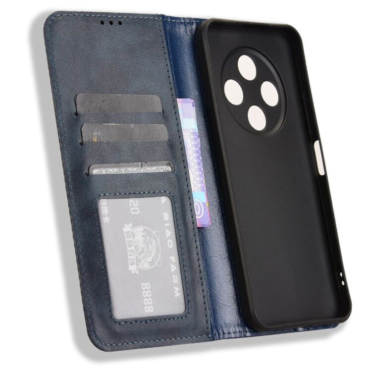 Чохол Deexe Retro Style для TECNO Spark 30C - Blue: фото 4 з 7