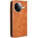 Чехол Deexe Retro Style для Xiaomi Poco F7 Pro / Poco F7 Ultra - Brown (378600Z). Фото 6 из 7
