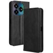 Чехол Deexe Retro Style для ZTE Nubia V60 Design - Black (365000B)