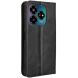 Чехол Deexe Retro Style для ZTE Nubia V60 Design - Black (365000B). Фото 6 из 7