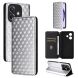 Чехол Deexe Rhombus Book для OPPO A3x / A3 / A40m - Silver (365301S). Фото 6 из 8