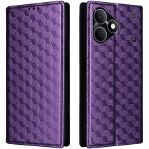 Чохол Deexe Rhombus Book для Realme Note 80 - Purple: фото 1 з 7