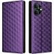 Чохол Deexe Rhombus Book для Realme Note 80 - Purple (412403V). Фото 1 з 7