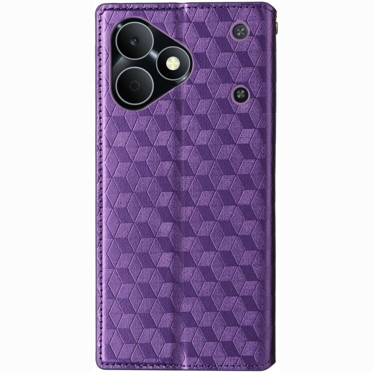 Чохол Deexe Rhombus Book для Realme Note 80 - Purple (412403V) Чохол Deexe Rhombus Book для Realme Note 80 - Purple: фото 7 з 7