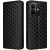 Чехол Deexe Rhombus Book для Xiaomi Redmi Note 17 - Black: фото 1 из 7