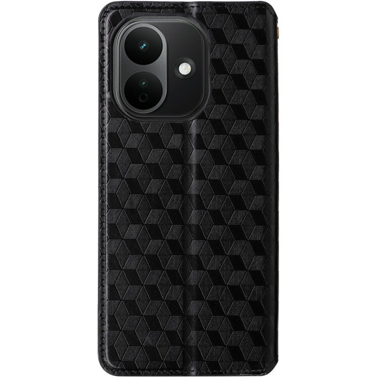 Чохол Deexe Rhombus Book для Xiaomi Redmi Note 17 - Black (430015B) Чохол Deexe Rhombus Book для Xiaomi Redmi Note 17 - Black: фото 7 з 7