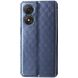 Чехол Deexe Rhombus Book для ZTE Blade A34 - Blue (366143L). Фото 6 из 9
