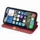 Чехол Deexe Rhombus Wallet для Apple iPhone 16e - Red (376412R). Фото 3 из 10